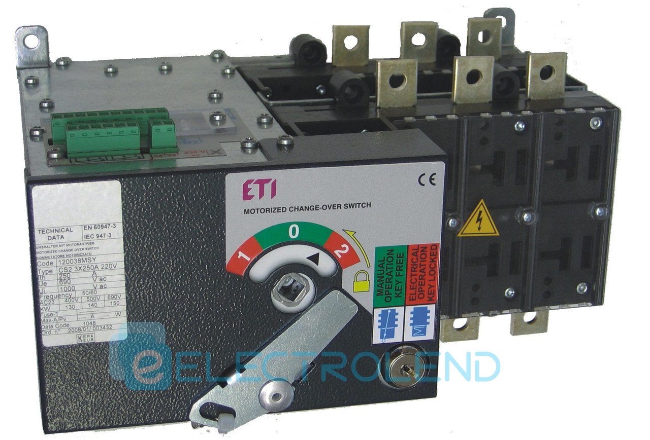 Купить 4667325 Переключатель нагрузки АВР LA MO CO 3P 5 230V AC