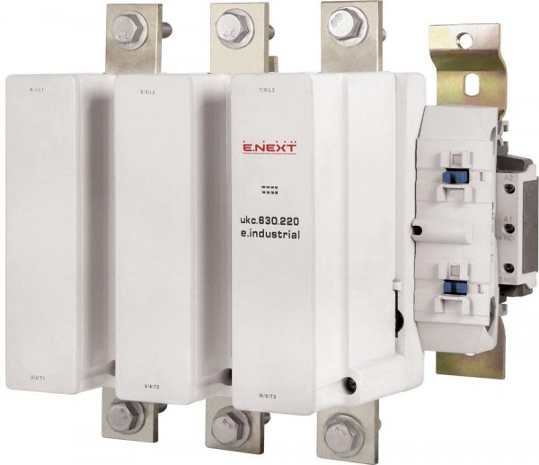I.0090015 Контактор e.industrial.ukc.630.220, 630А, 220В, no