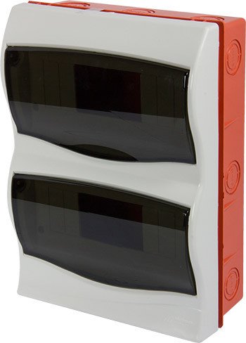 S0290018u Корпус пластиковый 16-модульный встраиваемый e.plbox.stand.w.16mU Multusan
