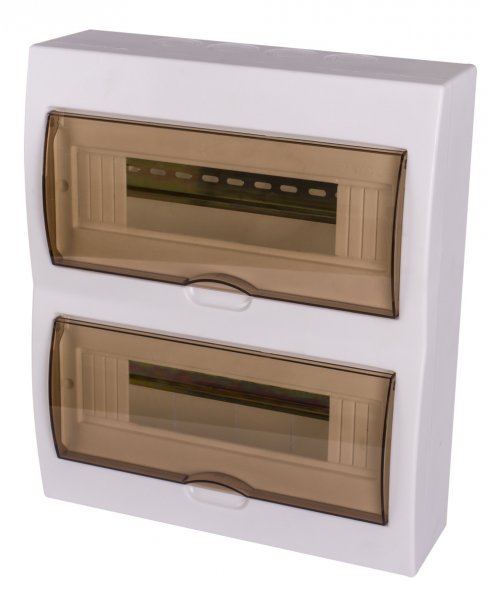 S029106 Корпус пластиковий 24-модульний e.plbox.stand.n.24k, навісний