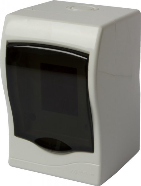 S0290005u Корпус пластиковый 2-модульный e.plbox.stand.n.02mU, навесной Multusan
