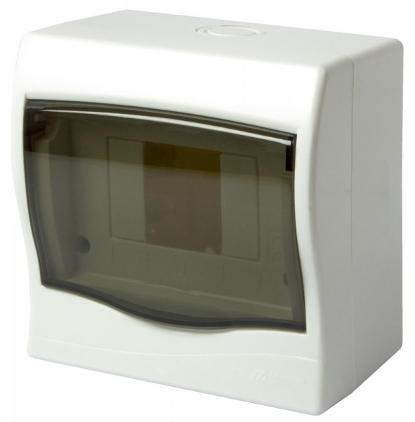S0290006u Корпус пластиковый 4-модульный e.plbox.stand.n.04mU, навесной Multusan