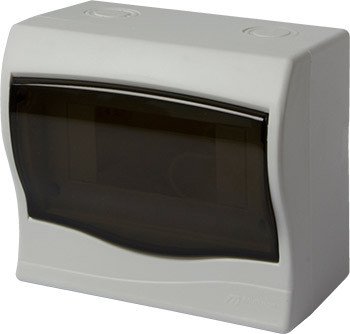 S0290007u Корпус пластиковий 6-модульний e.plbox.stand.n.06mU, навісний Multusan