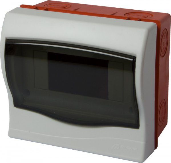S0290015u Корпус пластиковый встраиваемый 6-модульный e.plbox.stand.w.06mU Multusan