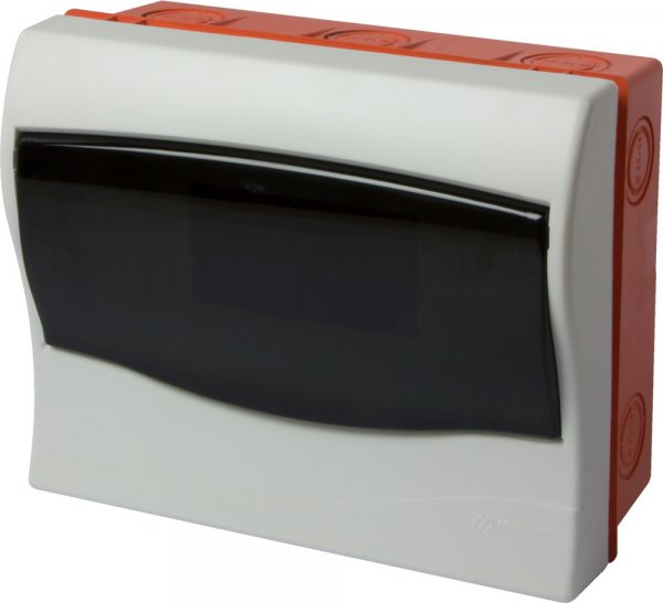 S0290016u Корпус пластиковий 9-модульний e.plbox.stand.w.09mU, що вбудовується Multusan