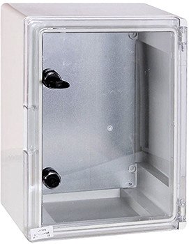 CP5017 Корпус ударопрочный из АБС-пластика e.plbox.350.500.195.tr, 350х500х195мм, IP65 с прозрачной дверцей