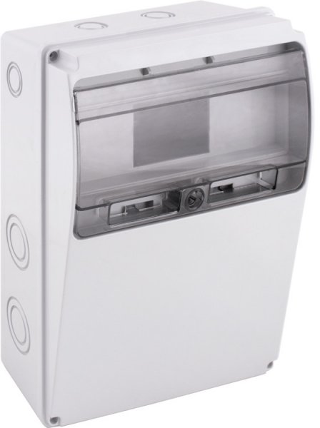 CP6001 Корпус ударопрочный из АБС-пластика e.plbox.industrial.230x300x115.11m передняя наклонная панель IP54