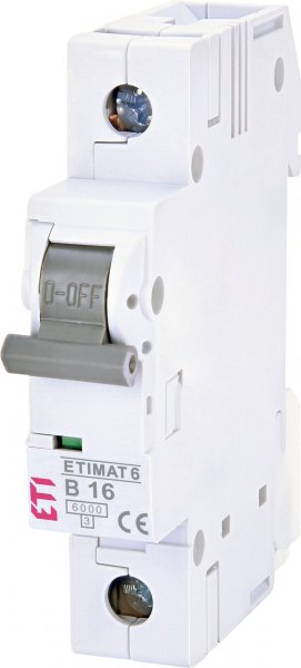 2111520 Автоматический выключатель ETIMAT 6 1p B 40А (6 kA) ETI