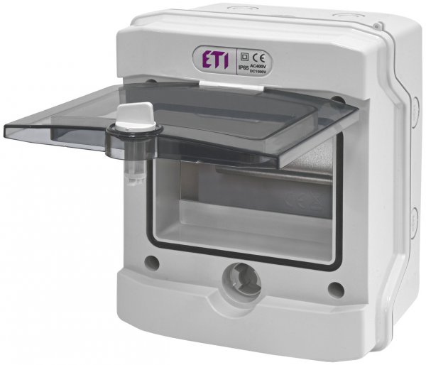 1101176 Пластиковый щит ECH 6G (6мод.наруж.встан.IP65) ETI