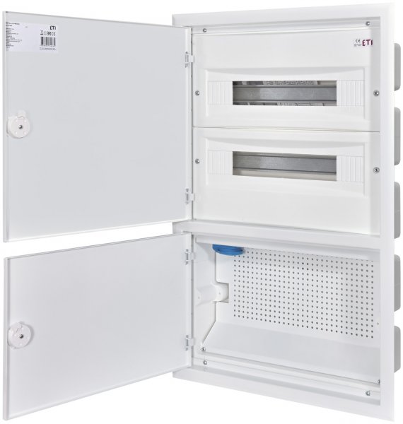 1101290 Щит металопластиковий ERP18-4-2V MEDIA ETI