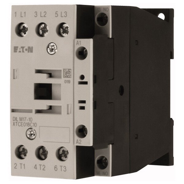 277008 Контактор DILM17-10 (24V50/60HZ) 17А котушка 24В АС 1NO Eaton