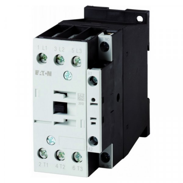 277136 Контактор DILM25-10 (24V50/60HZ) 25А катушка 24В АС 1NO Eaton
