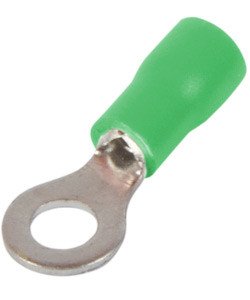 S1036019 Ізольований наконечник e.terminal.stand.rv1.1,25.8.green 0.5-1.5 кв.мм, зелений, 100шт