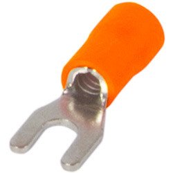 S2036007 Ізольований наконечник вилковий e.terminal.stand.sv.1,25.3,2.orange 0.5-1.5 кв.мм, помаранчевий, 100шт
