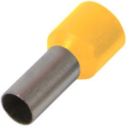 S3036002 Изолированный наконечник втулочный e.terminal.stand.e0508.yellow 0.5 кв.мм, желтый, 100шт