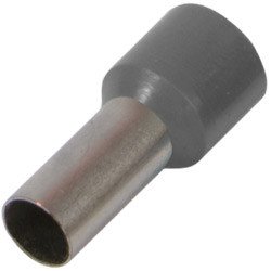 S3036020 Изолированный наконечник втулочный e.terminal.stand.e1008.grey 1,0 кв.мм, серый, 100шт