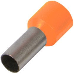 S3036014 Ізольований наконечник втулковий e.terminal.stand.e7508.orange 0.75 кв.мм, помаранчевий, 100шт