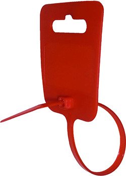 S057002 Стяжка кабельная маркировочная e.dct.stand.5.250.red