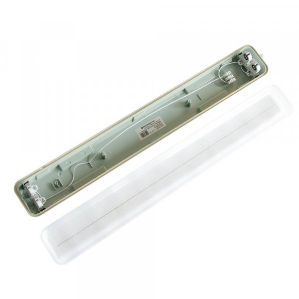 Світильник Євросвітло 2*600мм під лампу Т8 LED-SH2-2*10 IP65 000059248