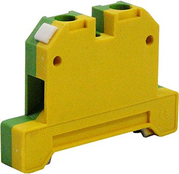 P050002 Наборная заземляющая клеммная колодка на DIN-рейку e.tc.z.din.pro.4 E.NEXT