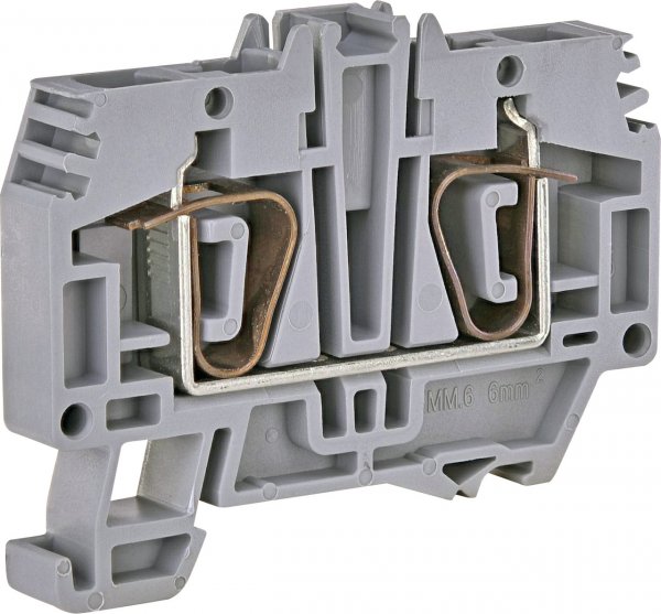 3903133 Клема пружинна ESP-HMM.6 (6 мм2, сіра) ETI