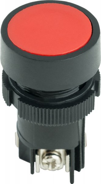 Кнопка пластиковая без фиксации e.mb.ea145 красная 1NO+1NC p0810132