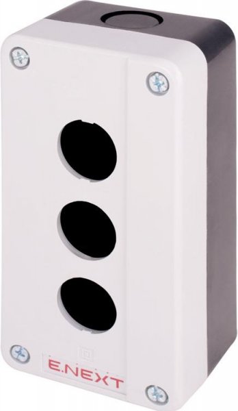 Корпус для 3 кнопок e.mb.box03 p0810148 E.NEXT