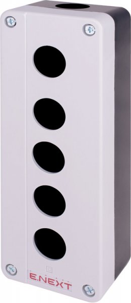 Корпус для 5 кнопок e.mb.box05 p0810150