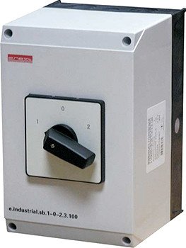 Пакетний перемикач в корпусі e.industrial.sb.1-0-2.3.100, 3р, 100А (1-0-2) i0360007 E.NEXT