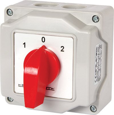 Пакетный переключатель LK16/2.211-ОВ/45 в корпусе, 3p, 0-1, 16А, IP44 8314-200