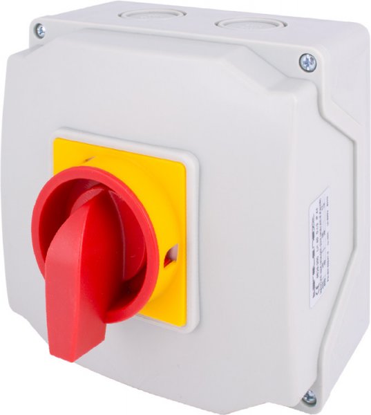 Пакетний перемикач LK40/4.322-ОК/45 в корпусі (під пломбування), 0-1-2, 40А, IP44 8628-200 E.NEXT