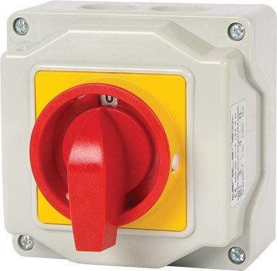 Пакетний перемикач LK63/4.322-ОК/45 в корпусі (під пломбування), 0-1-2, 63А, IP44 8828-200 E.NEXT