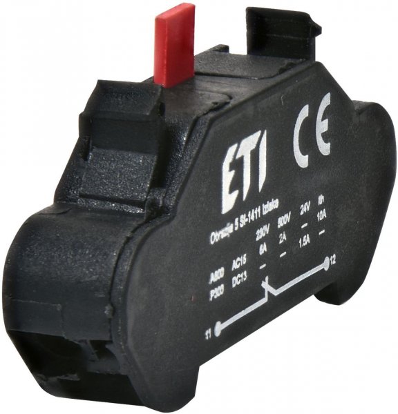 Блок-контакт ESL-NC (1NC, з пружинними клемами) 4771640 ETI