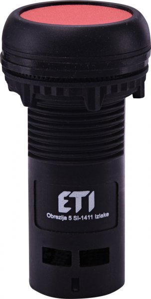 Кнопка моноблочная заглубленная ECF-01-R (1NC, красная) 4771460