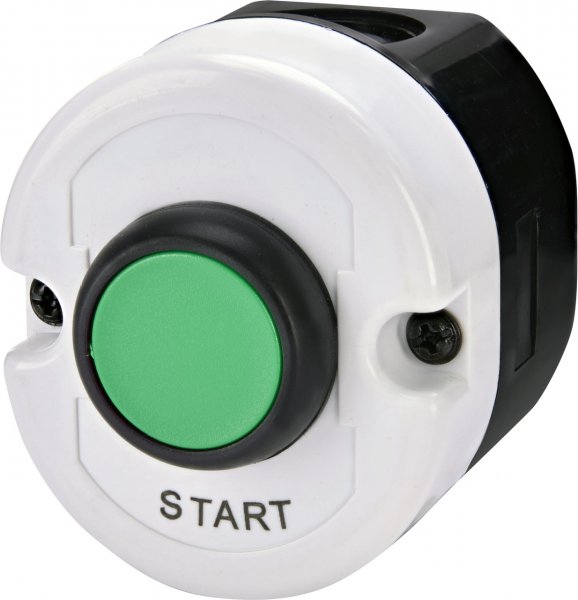 Кнопковий пост 1-модул. ESE1-V3 (Compact, "START", зелений, корп. сіро-чорний) 4771441 ETI
