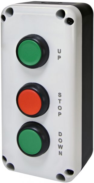 Кнопковий пост 3-модул. ESB3-V7 (Standart, "UP/STOP/DOWN", зелен./червон./зелен.) 4771630 ETI