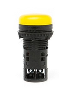 Лампа сигнальная LED матовая ELPI-240A-Y 240V AC (желтая) 4771713