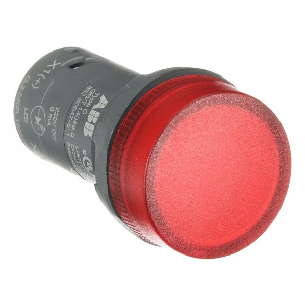 Сигнальный индикатор со светодиодом CL2-520R 220В DC красный 1SFA619403R5201