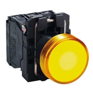 XB5AVM5 Лампа сигнальная LED 22 мм оранжевая 230В AC Schneider Electric