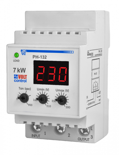 Реле напруги PH-132 32A Novatek-Electro