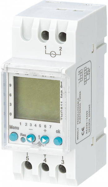 Таймер суточный ТНС-811 импульсная функция, 20А 220-240В АС электронный TOSUNLux