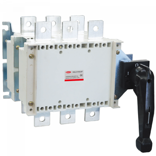 Вимикач навантаження HGLZ перекидний 2000А 12кВ 3P 400/690В з рукояткою управління TOSUNLux