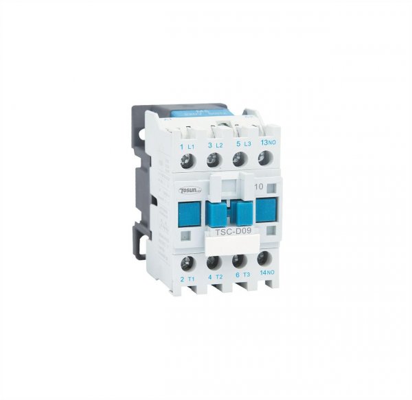 Контактор електромагнітний TSC-D1210 3P+NO 12А котушка AC380-415V TOSUNLux