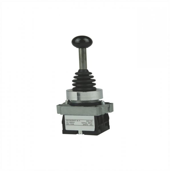 Кнопка-манипулятор PB2-PA14, фиксация 4 направления, Ø22mm, 2NO+2NC AC 230/400B TOSUNLux