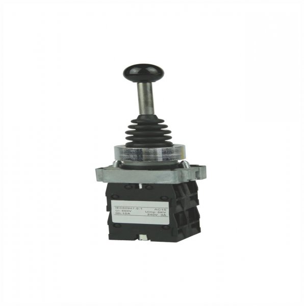 Кнопка-маніпулятор PD2-PА22, повертання 2 напрямки Ø22mm, NO+NC AC 230/400B TOSUNLux