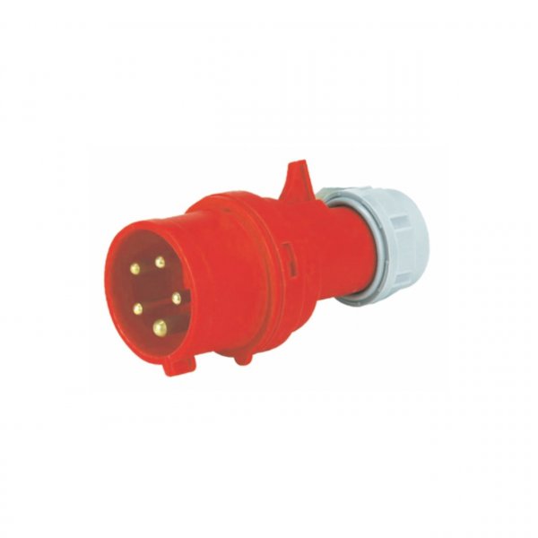 Вилка переносная 015S 5P 16А 380-415B IP44 TOSUNLux