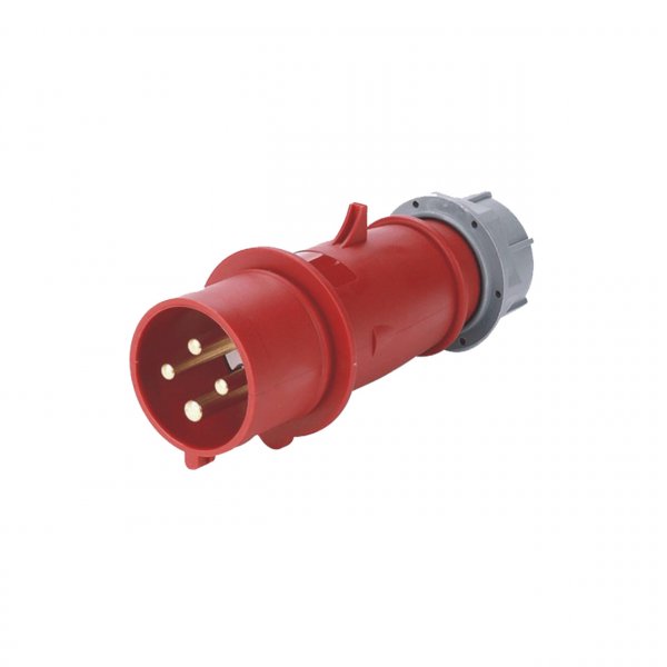 Вилка переносная 024S 4P 32А 380-415B IP44 TOSUNLux