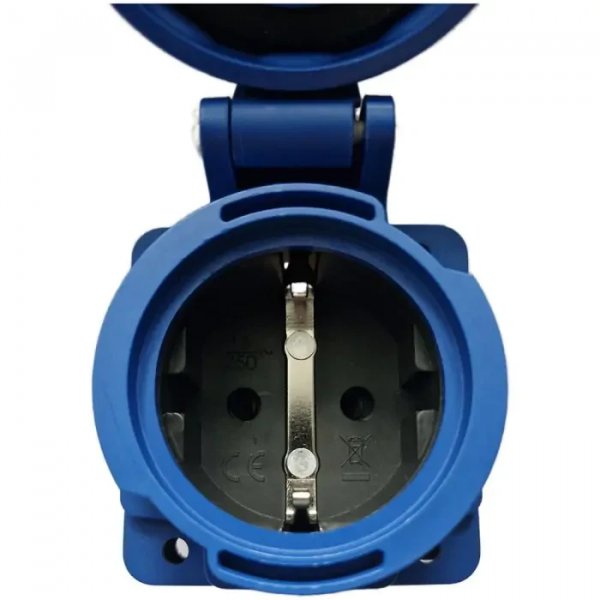 Розетка врізна 112P Schuko 2P 16А 220-250B IP67 TOSUNLux