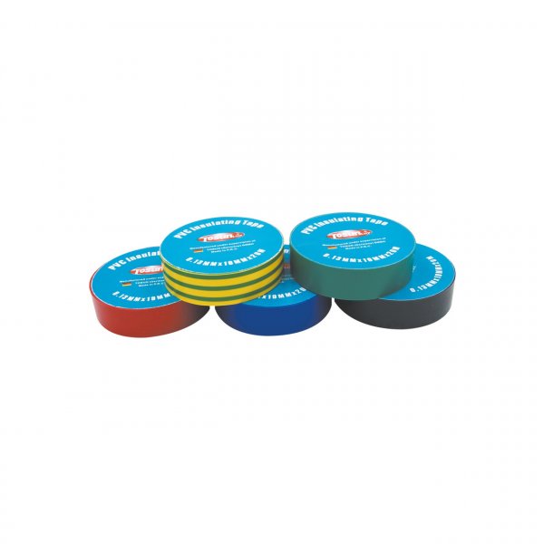 Стрічка ізоляційна PVC, червона, 20 м. TOSUNLux