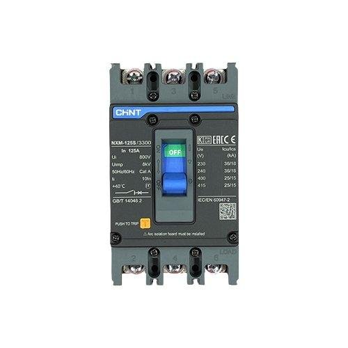 Автоматичний вимикач NXM-125S/3300 40А 3Р 25kA 844301 Chint
